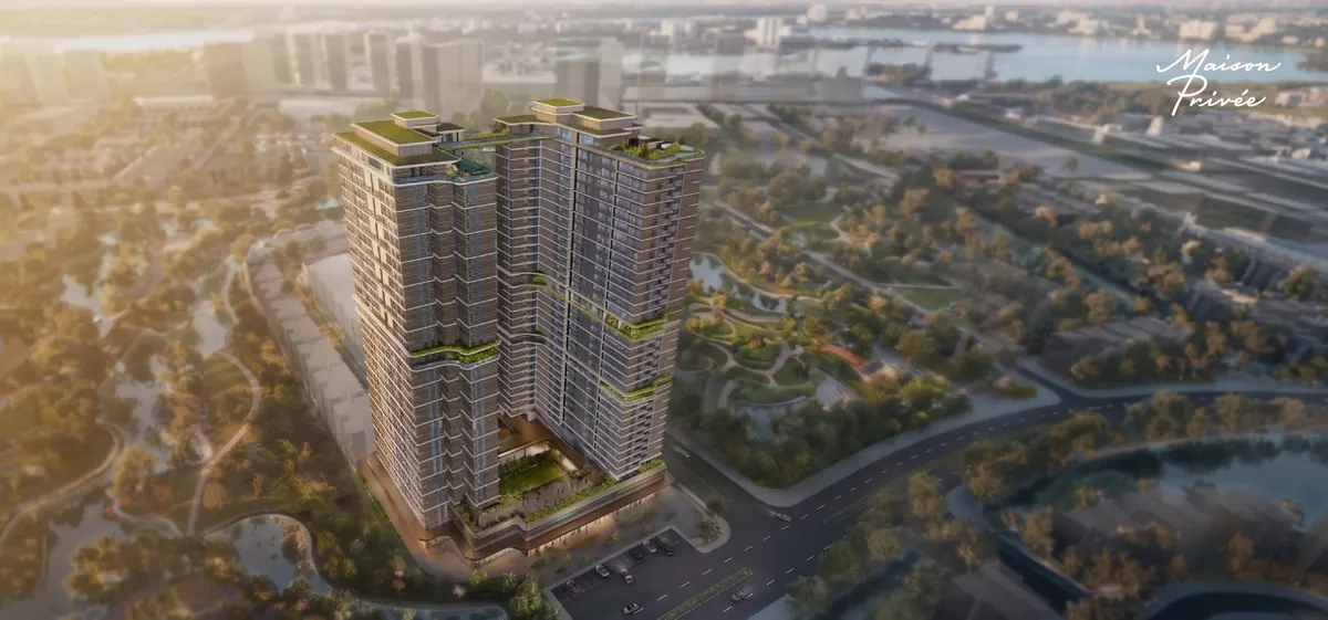 Maison Privée in the Ciputra landscape — artist’s impression